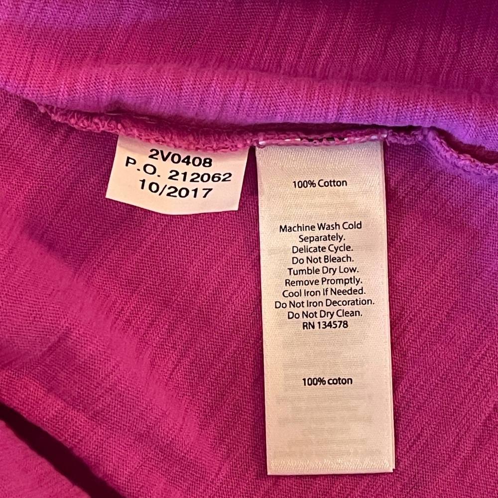 Vineyard Vines Women's Long Sleeve Tee * Pink Purple * NWT - Picture 9 of 12